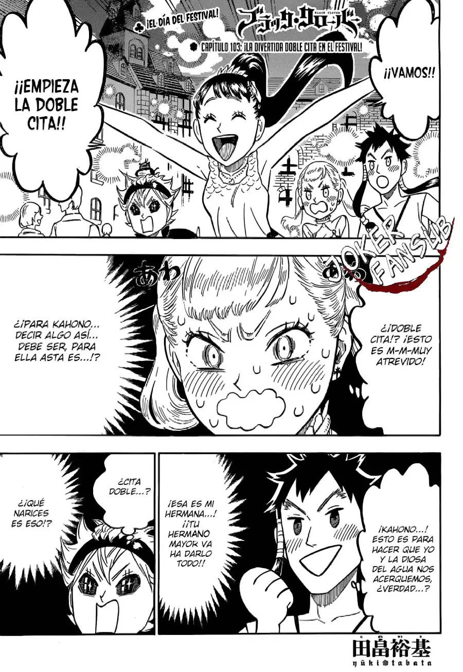Black Clover capítulo 103, página 2