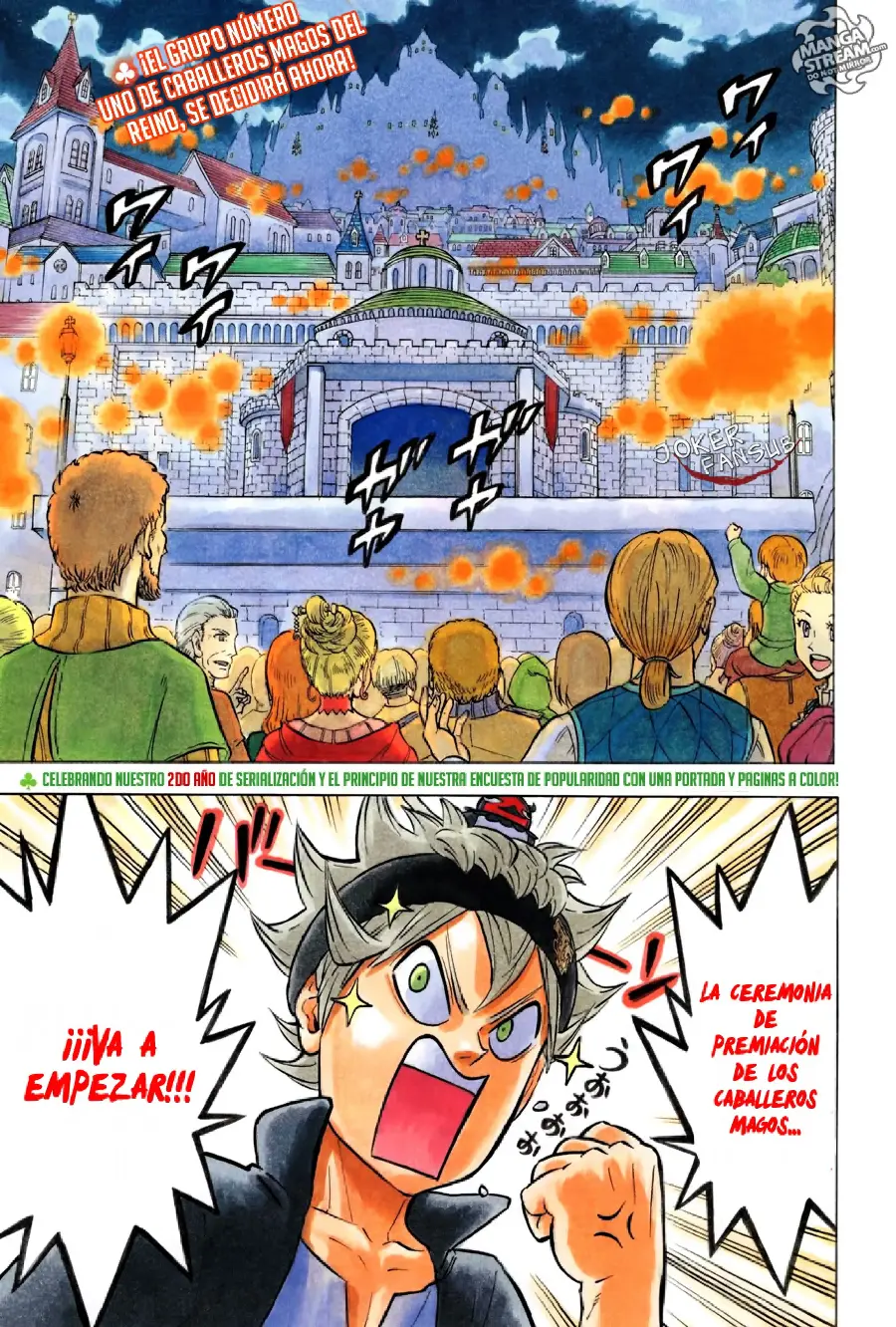 Black Clover capítulo 105, página 2