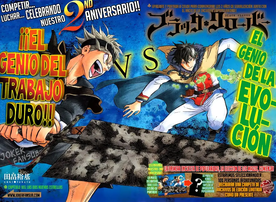 Black Clover capítulo 105, página 3