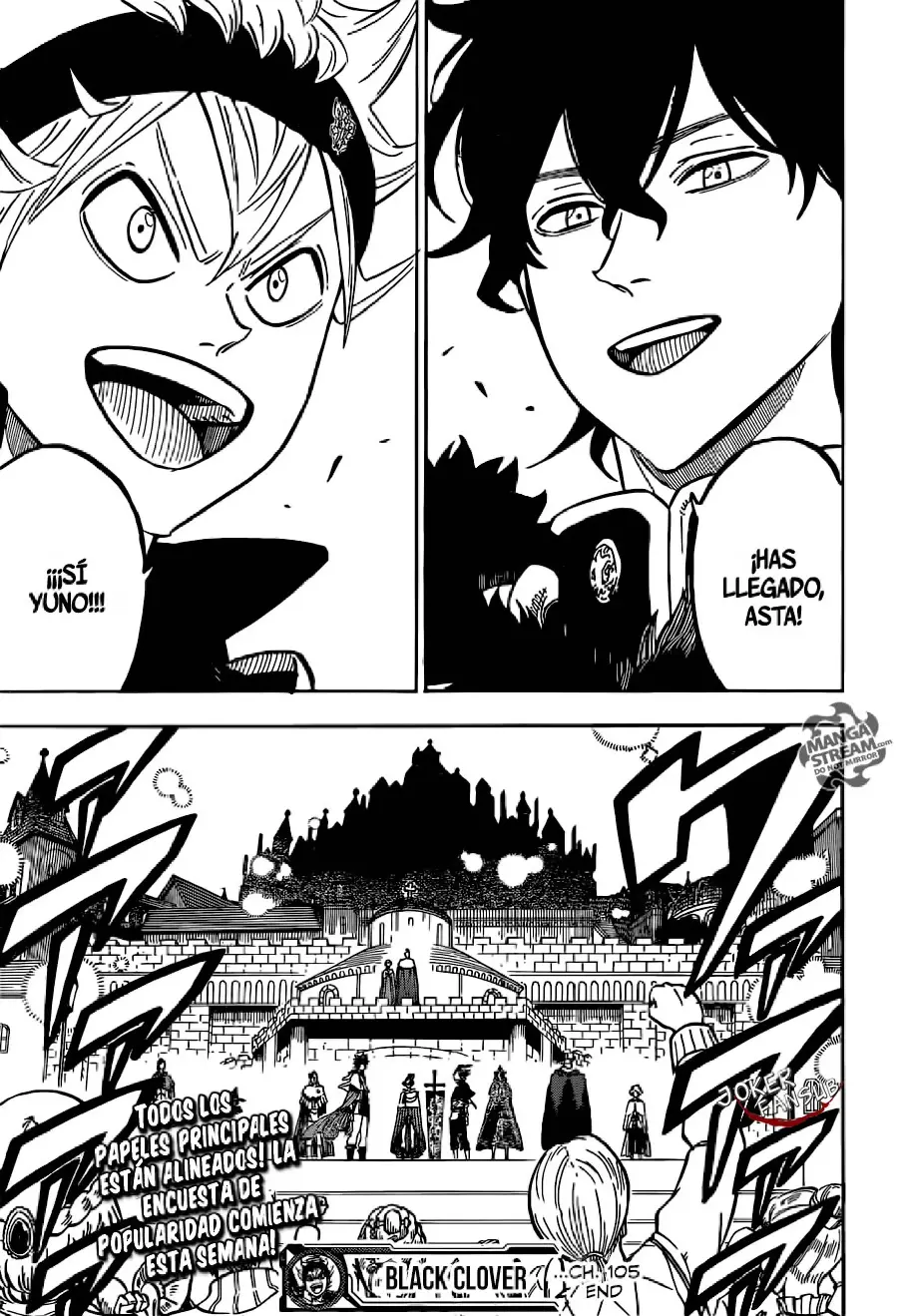 Black Clover capítulo 105, página 18