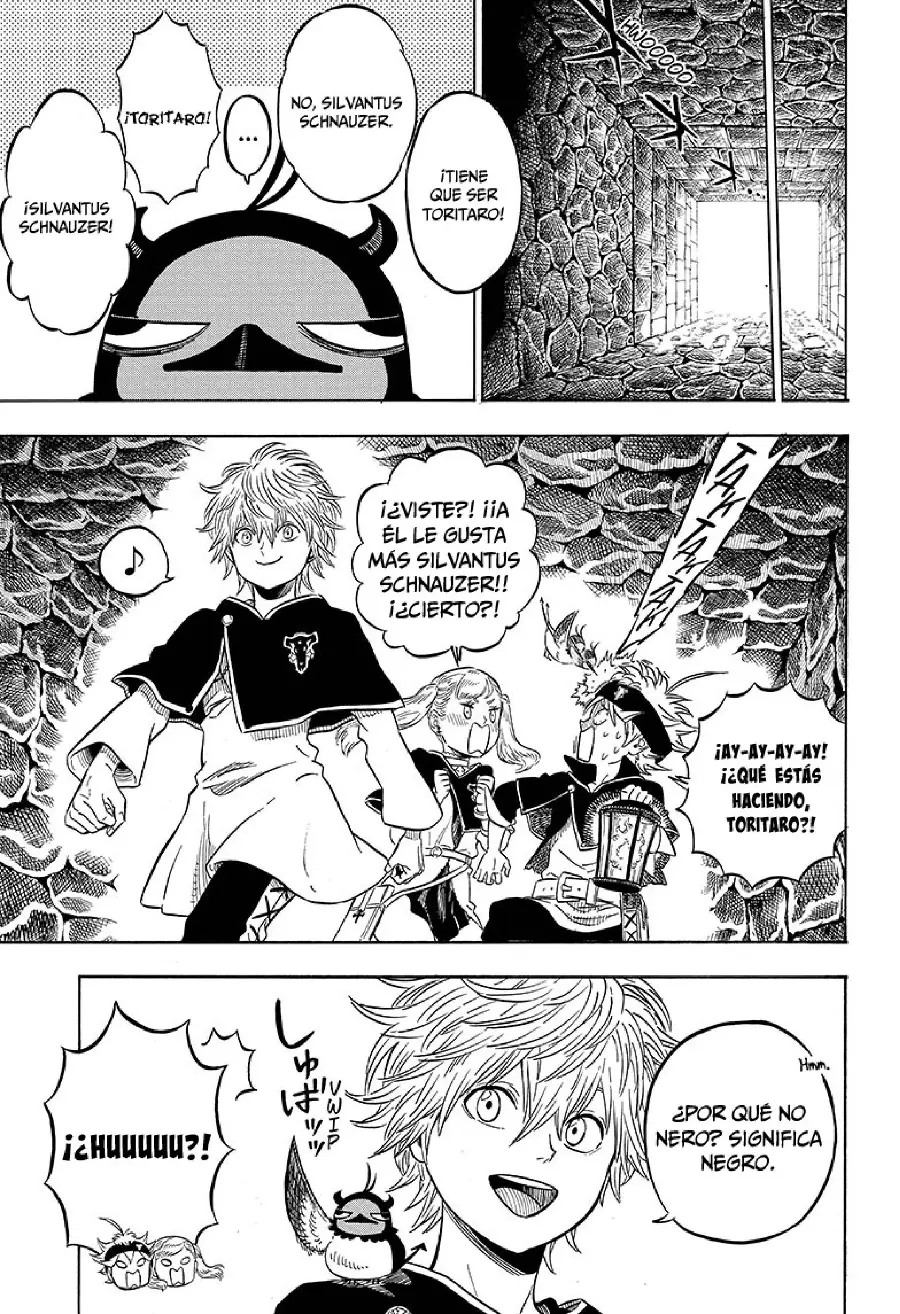 Black Clover capítulo 11, página 4