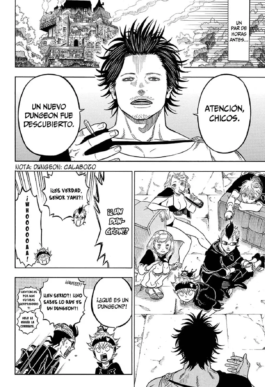 Black Clover capítulo 11, página 5