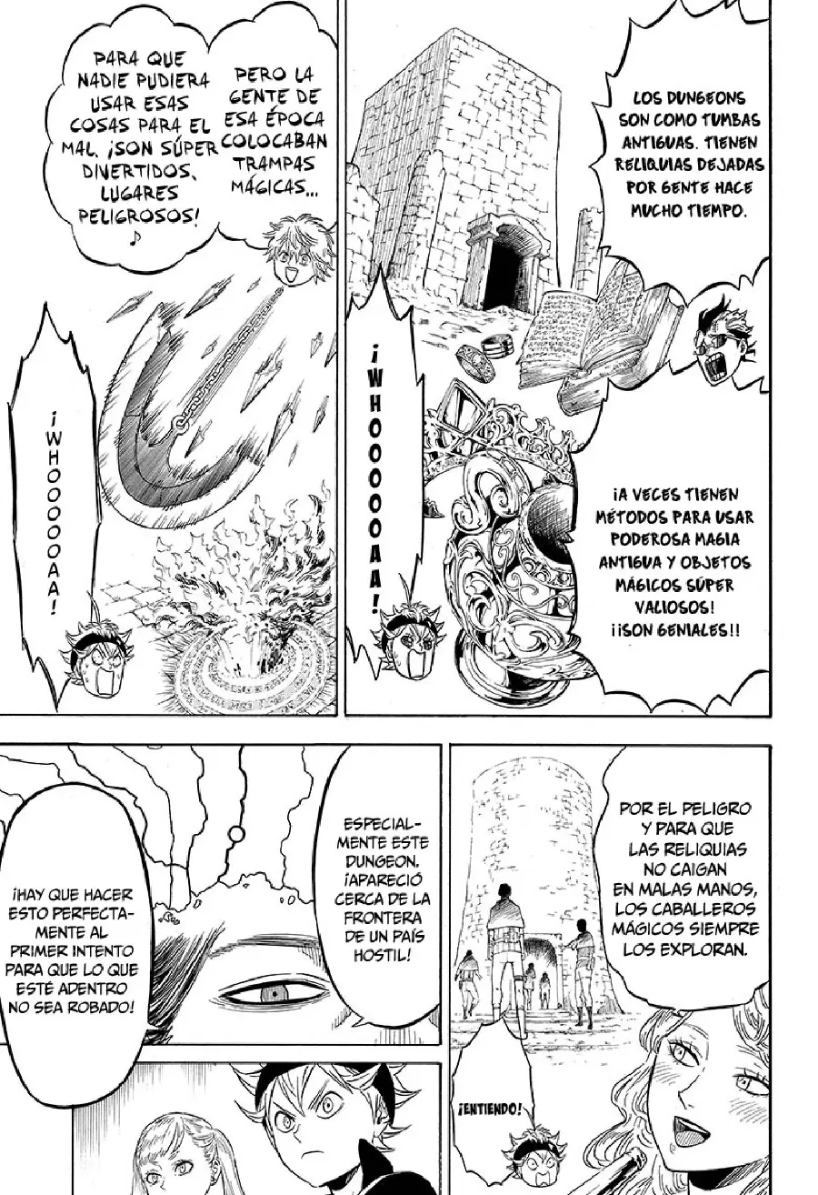 Black Clover capítulo 11, página 6