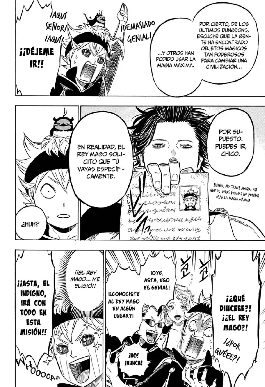 Black Clover capítulo 11, página 7