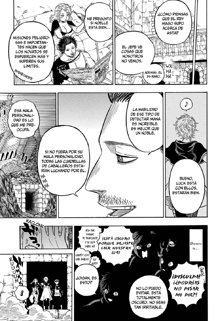 Black Clover capítulo 11, página 8