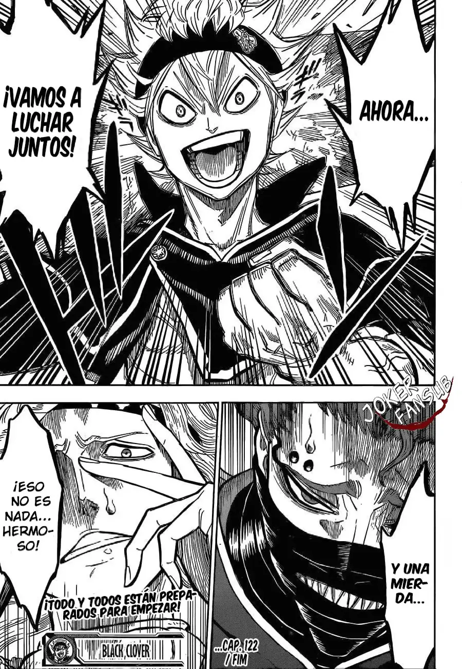 Black Clover capítulo 122, página 16