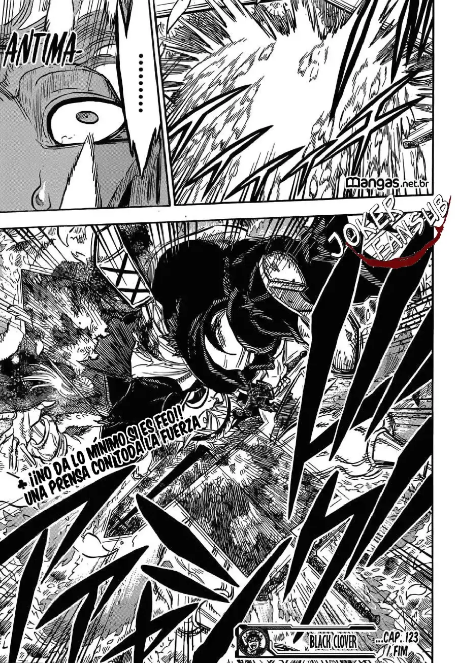 Black Clover capítulo 123, página 17