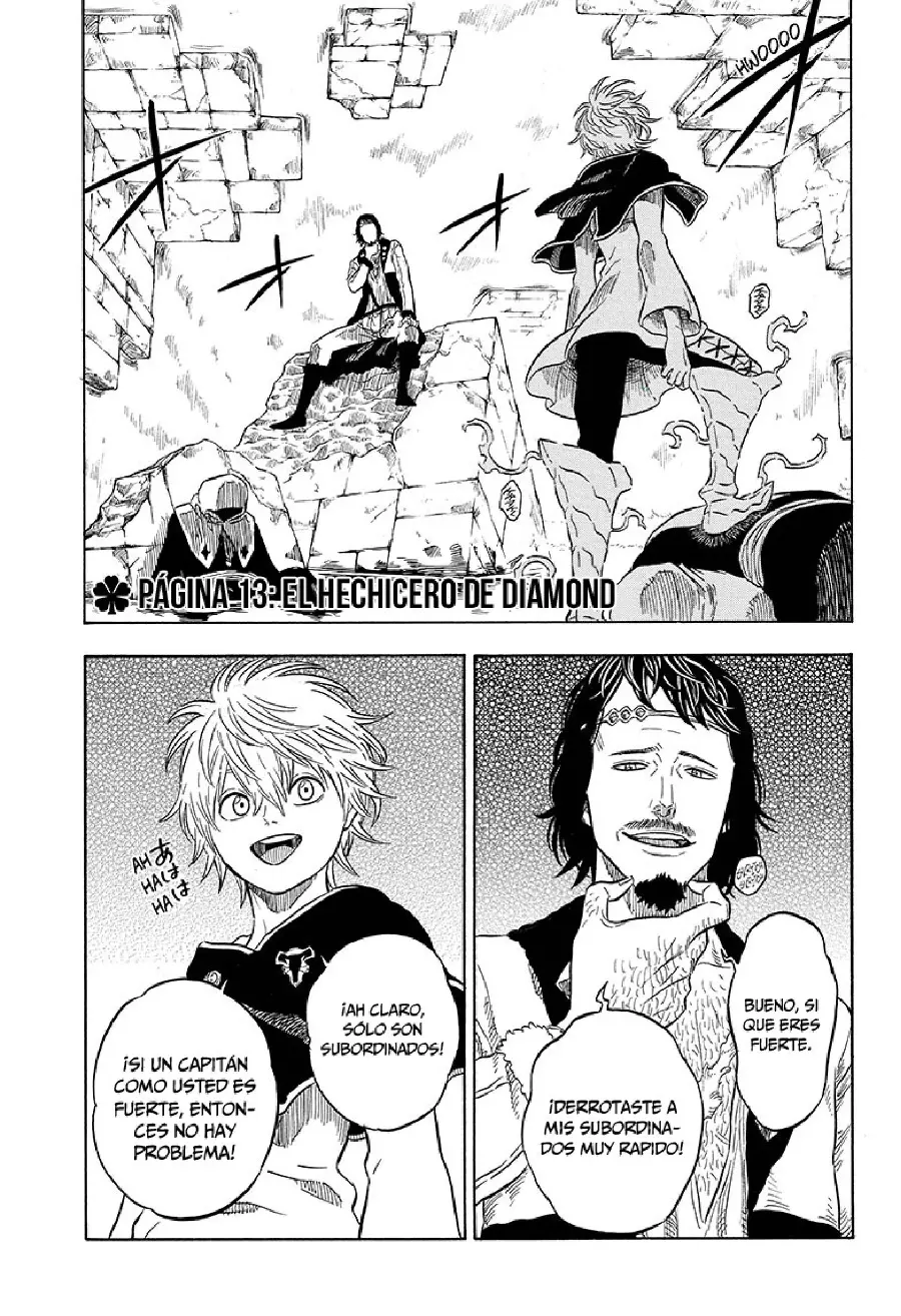 Black Clover capítulo 13, página 2