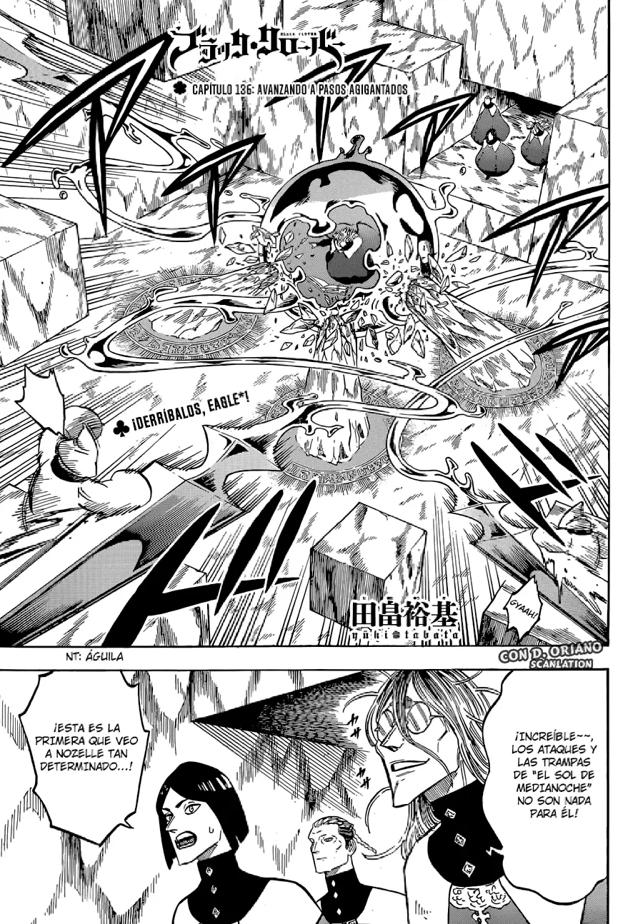 Black Clover capítulo 136, página 1