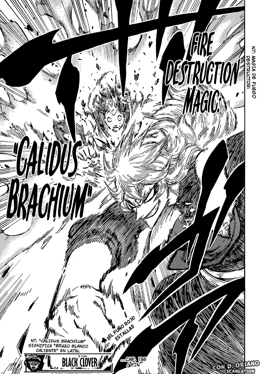 Black Clover capítulo 136, página 17
