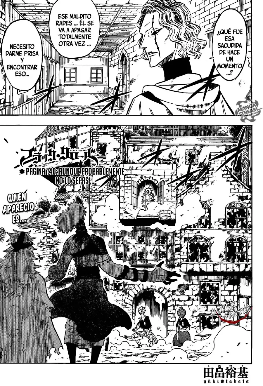 Black Clover capítulo 140, página 2