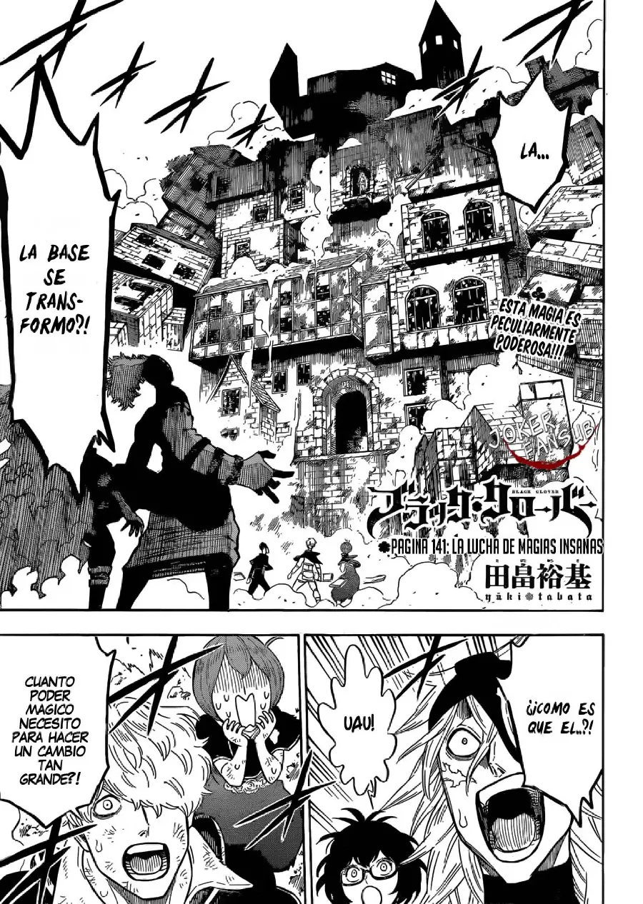 Black Clover capítulo 141, página 1