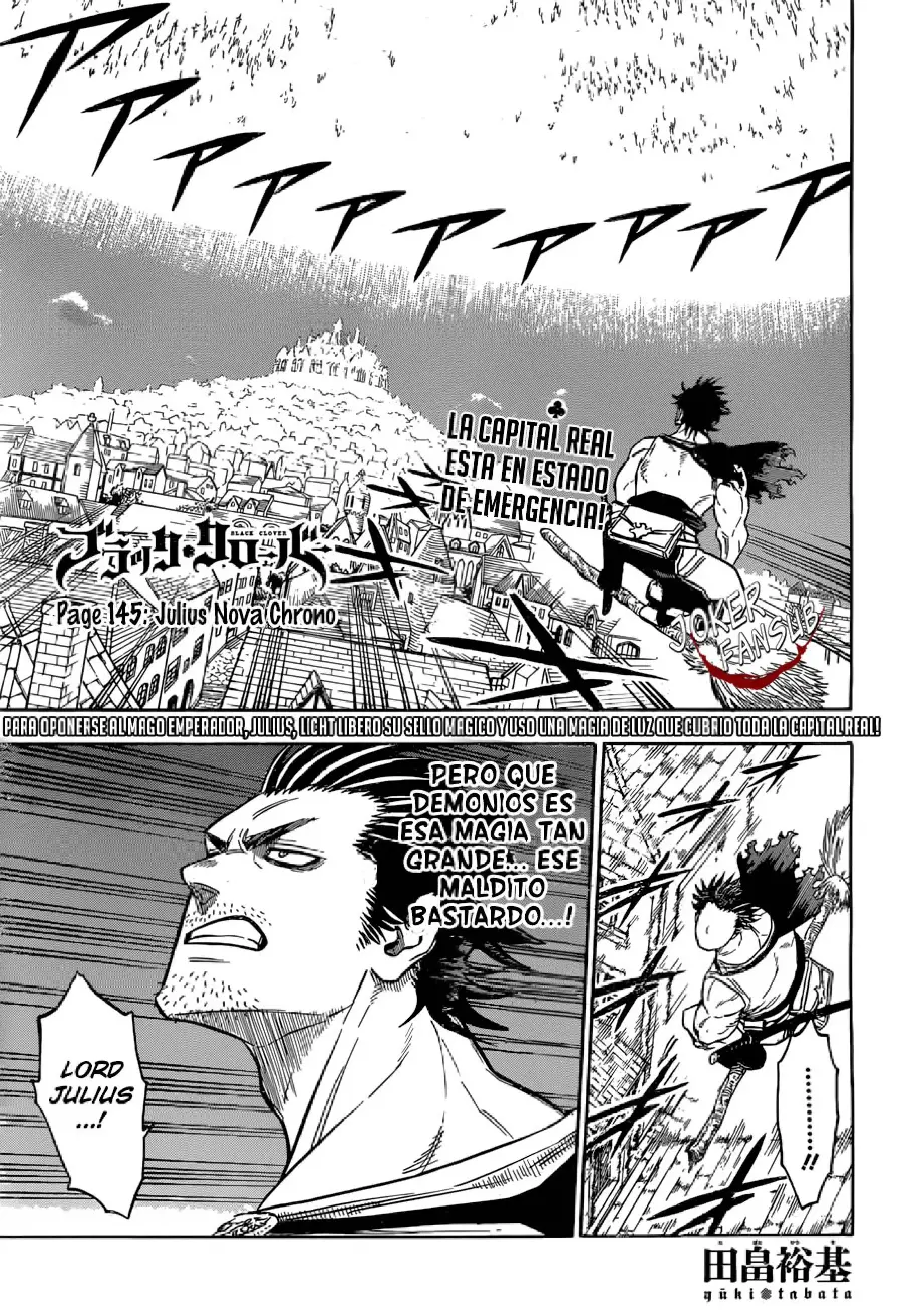 Black Clover capítulo 145, página 1