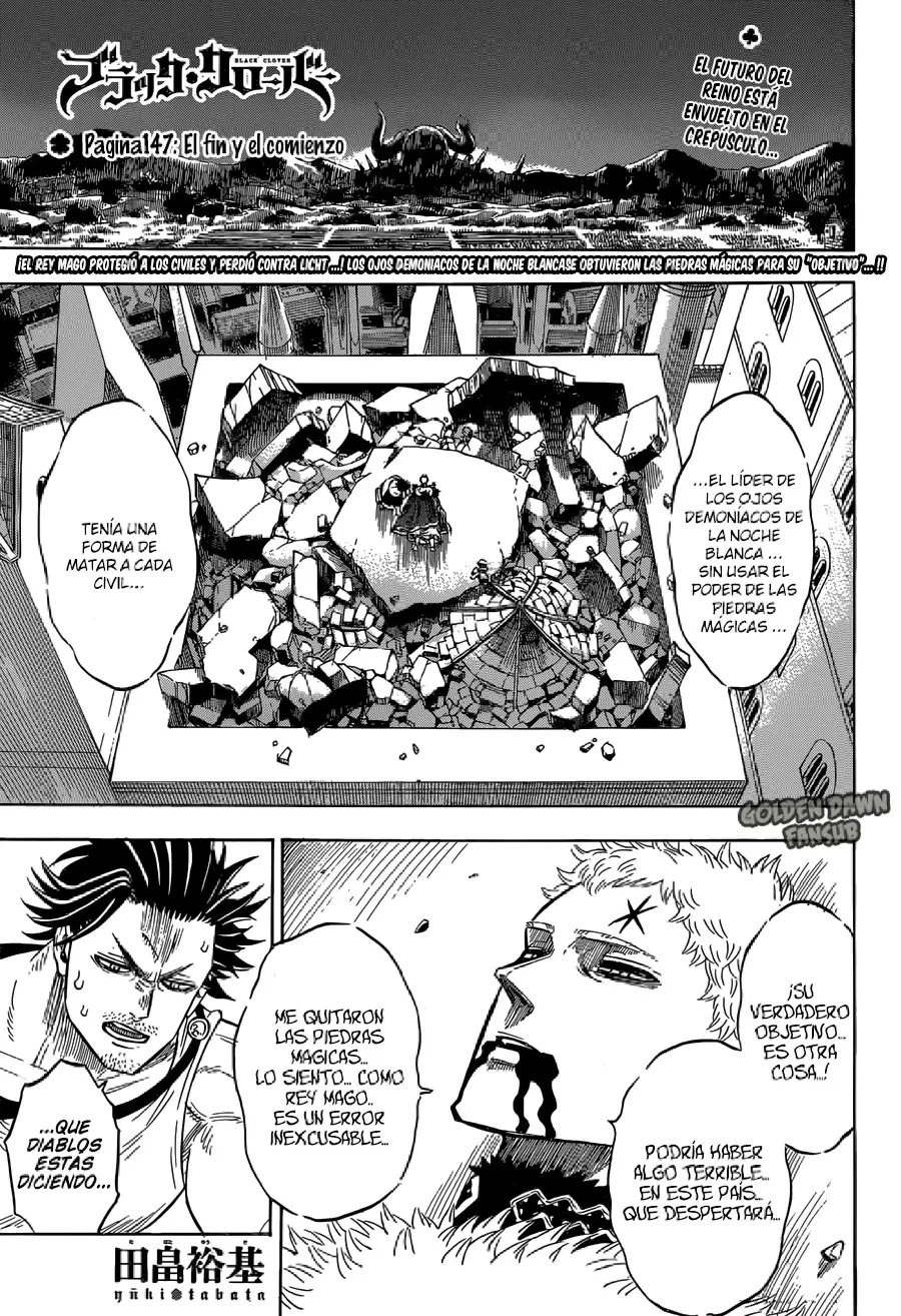 Black Clover capítulo 147, página 1