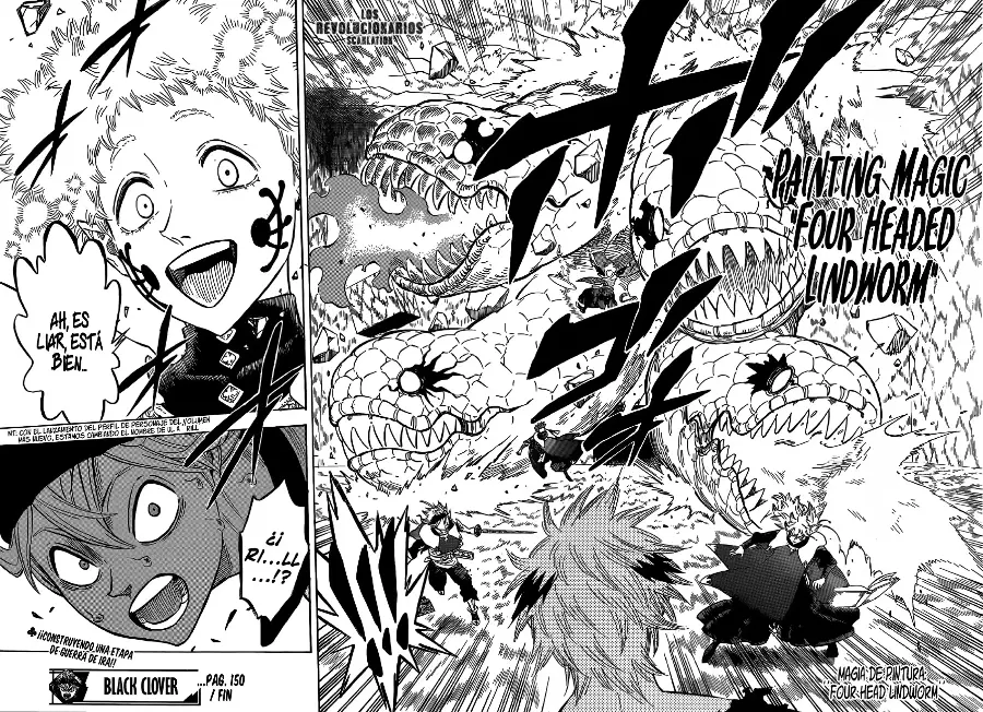 Black Clover capítulo 150, página 14