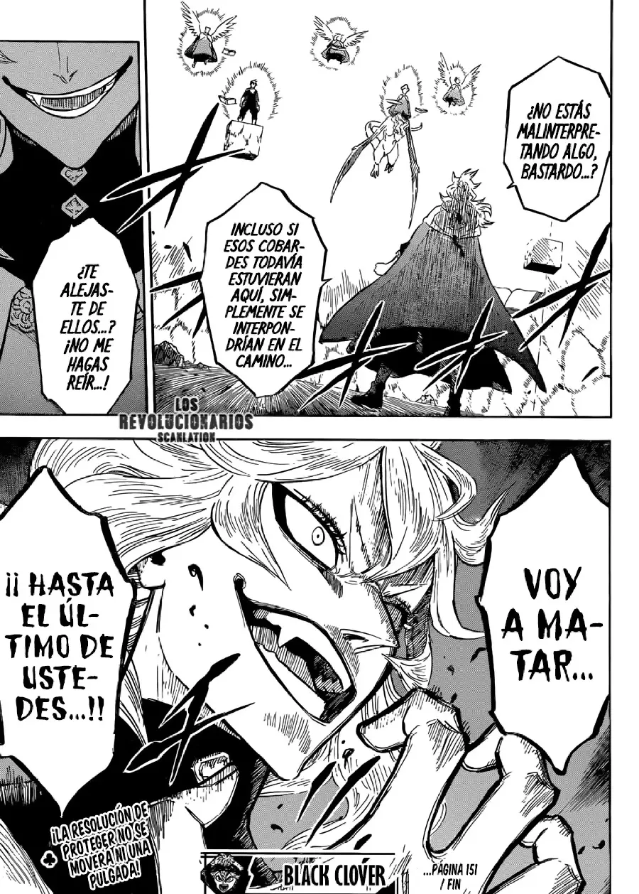 Black Clover capítulo 151, página 17