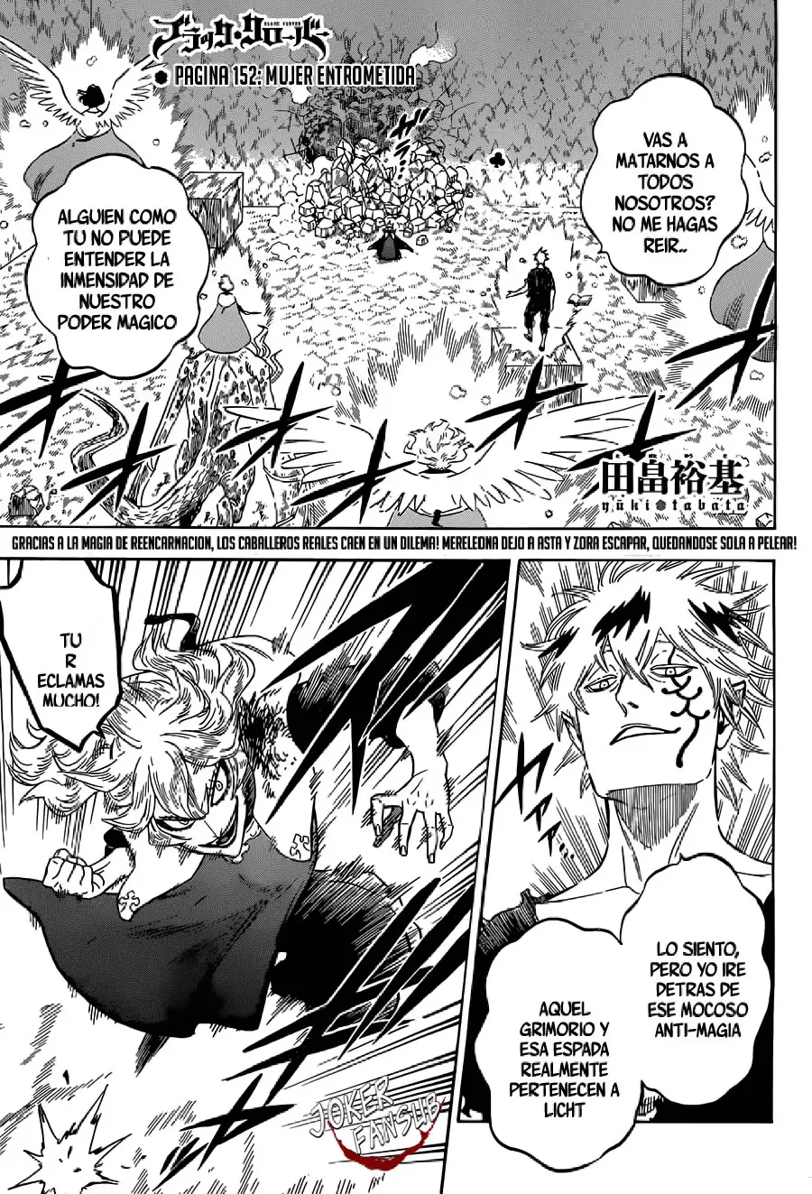 Black Clover capítulo 152, página 1