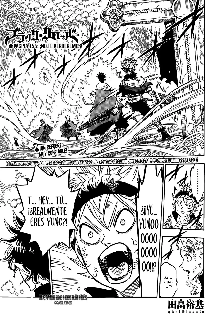 Black Clover capítulo 155, página 1