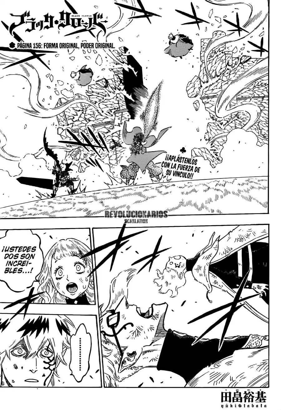 Black Clover capítulo 156, página 1