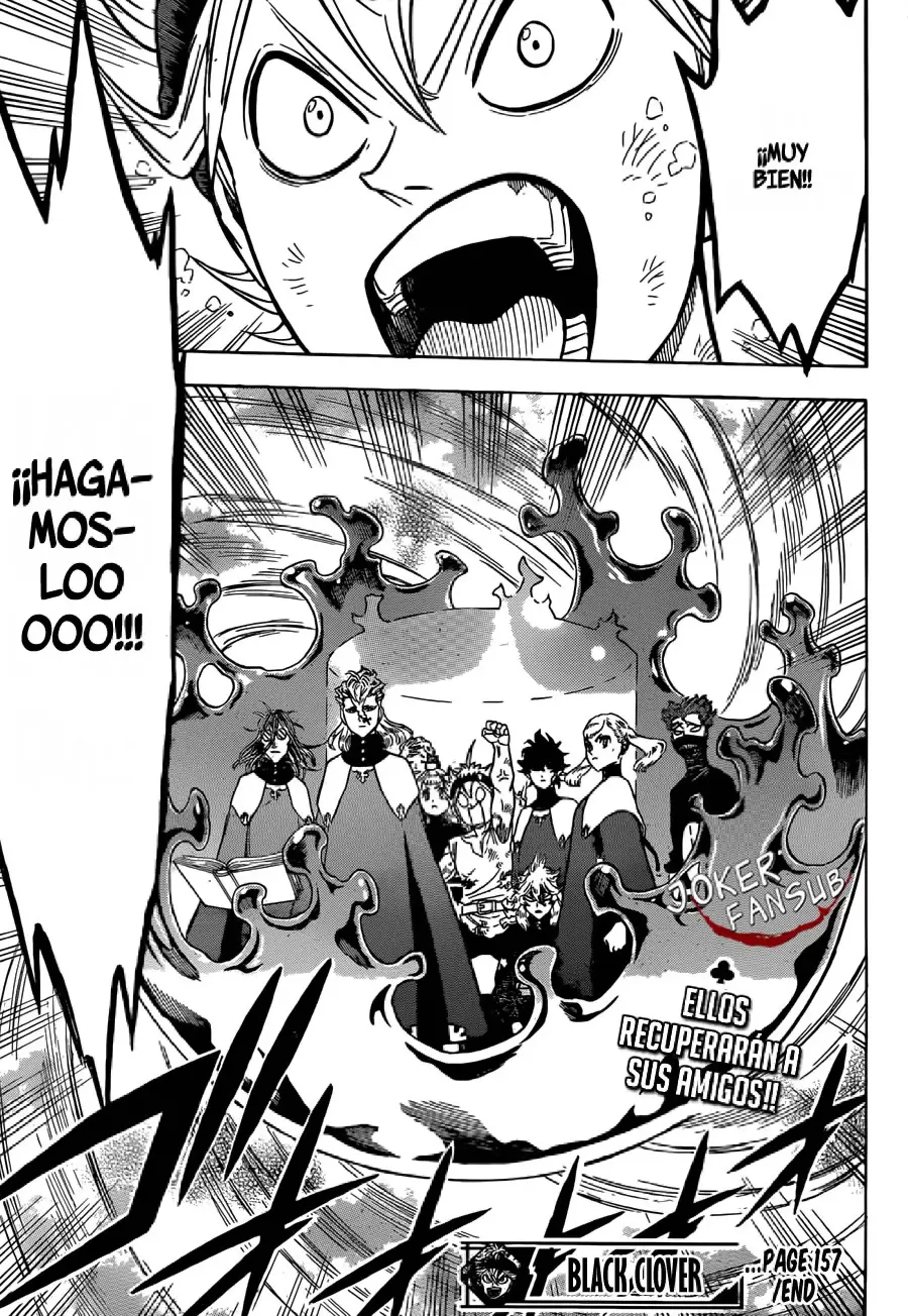 Black Clover capítulo 157, página 17