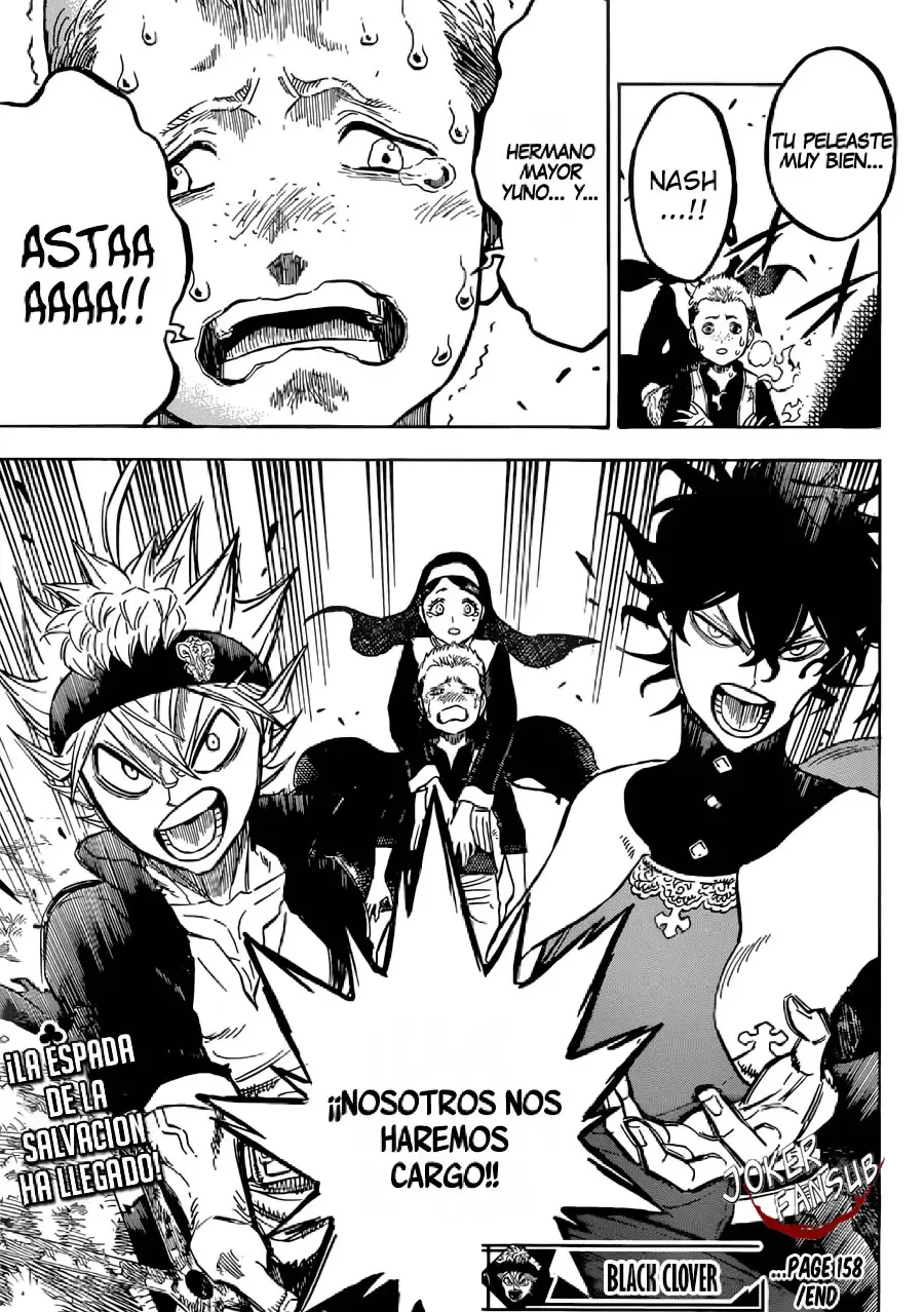 Black Clover capítulo 158, página 17
