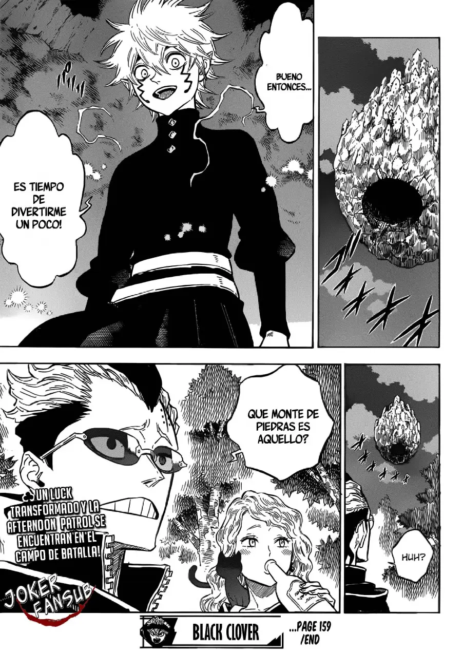 Black Clover capítulo 159, página 16