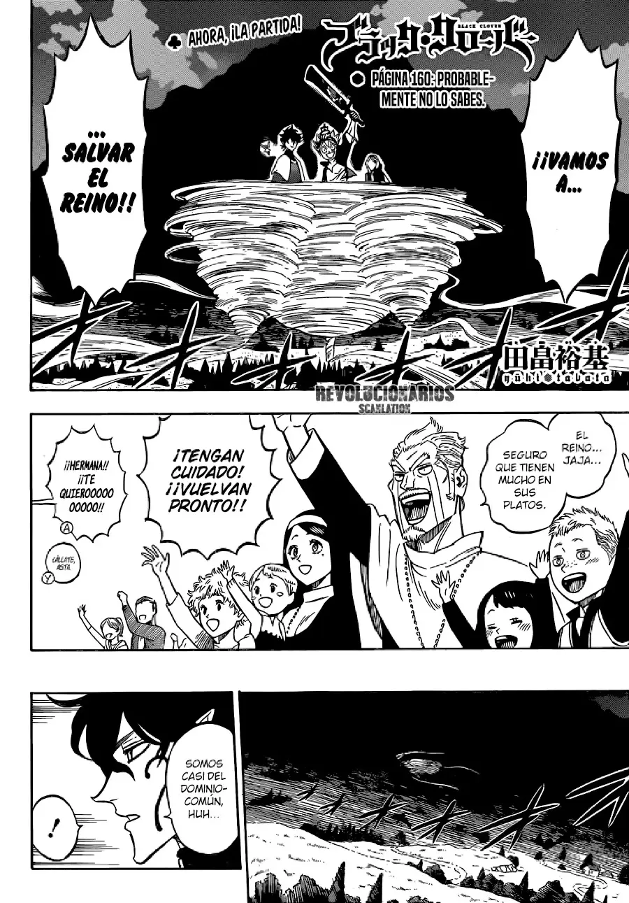 Black Clover capítulo 160, página 2