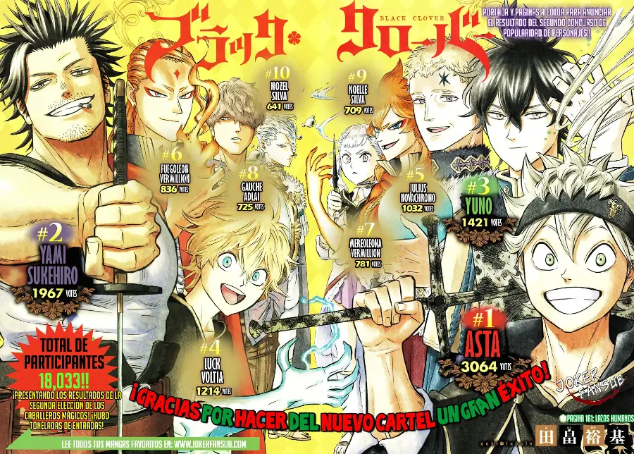 Black Clover capítulo 161, página 1
