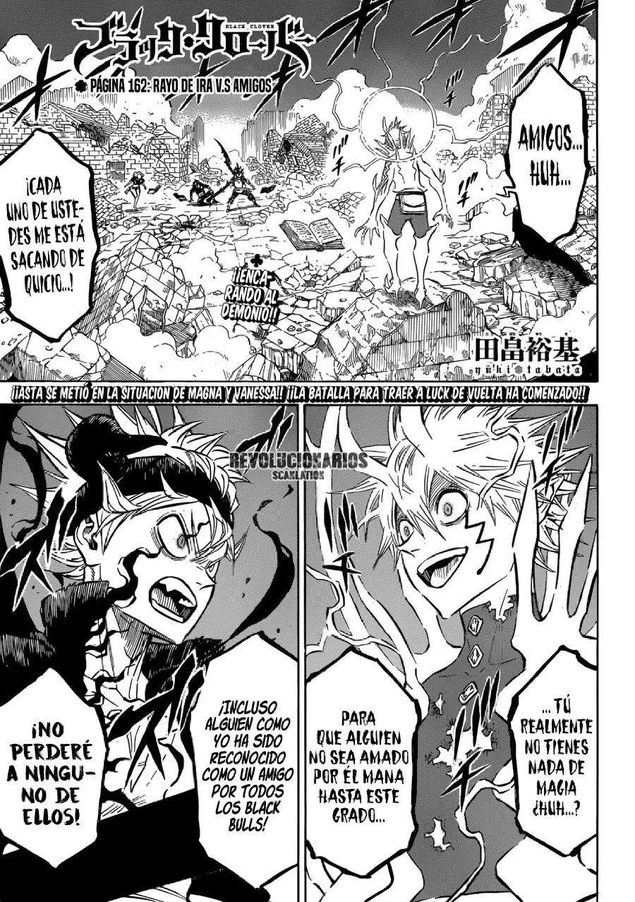 Black Clover capítulo 162, página 1