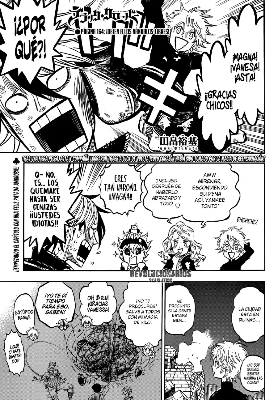 Black Clover capítulo 164, página 1