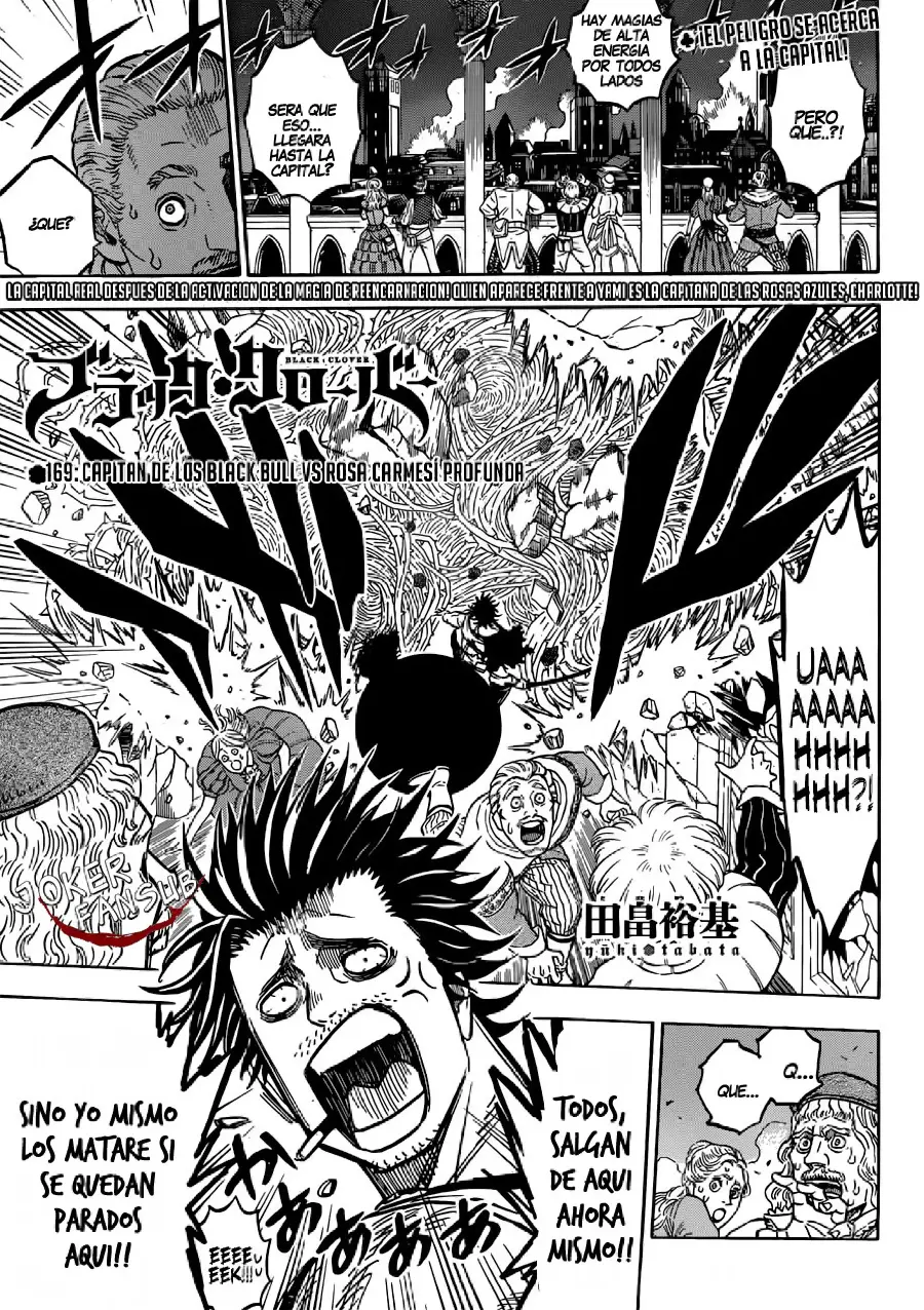 Black Clover capítulo 169, página 2