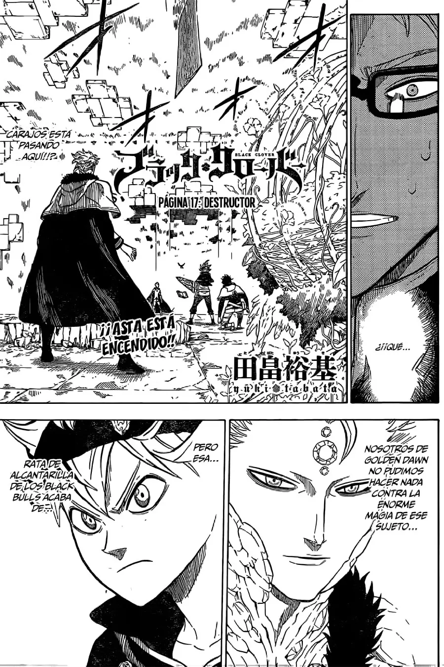 Black Clover capítulo 17, página 2