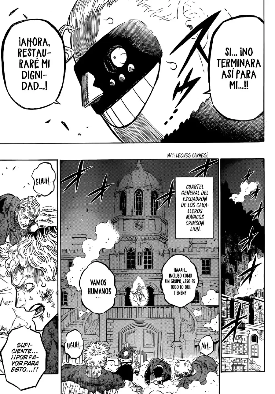 Black Clover capítulo 170, página 15
