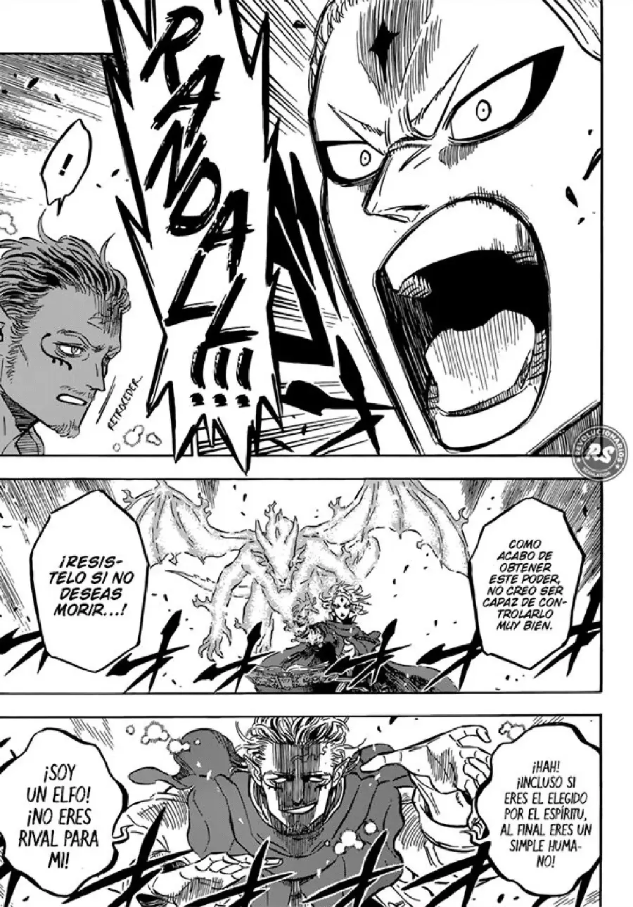 Black Clover capítulo 172, página 3