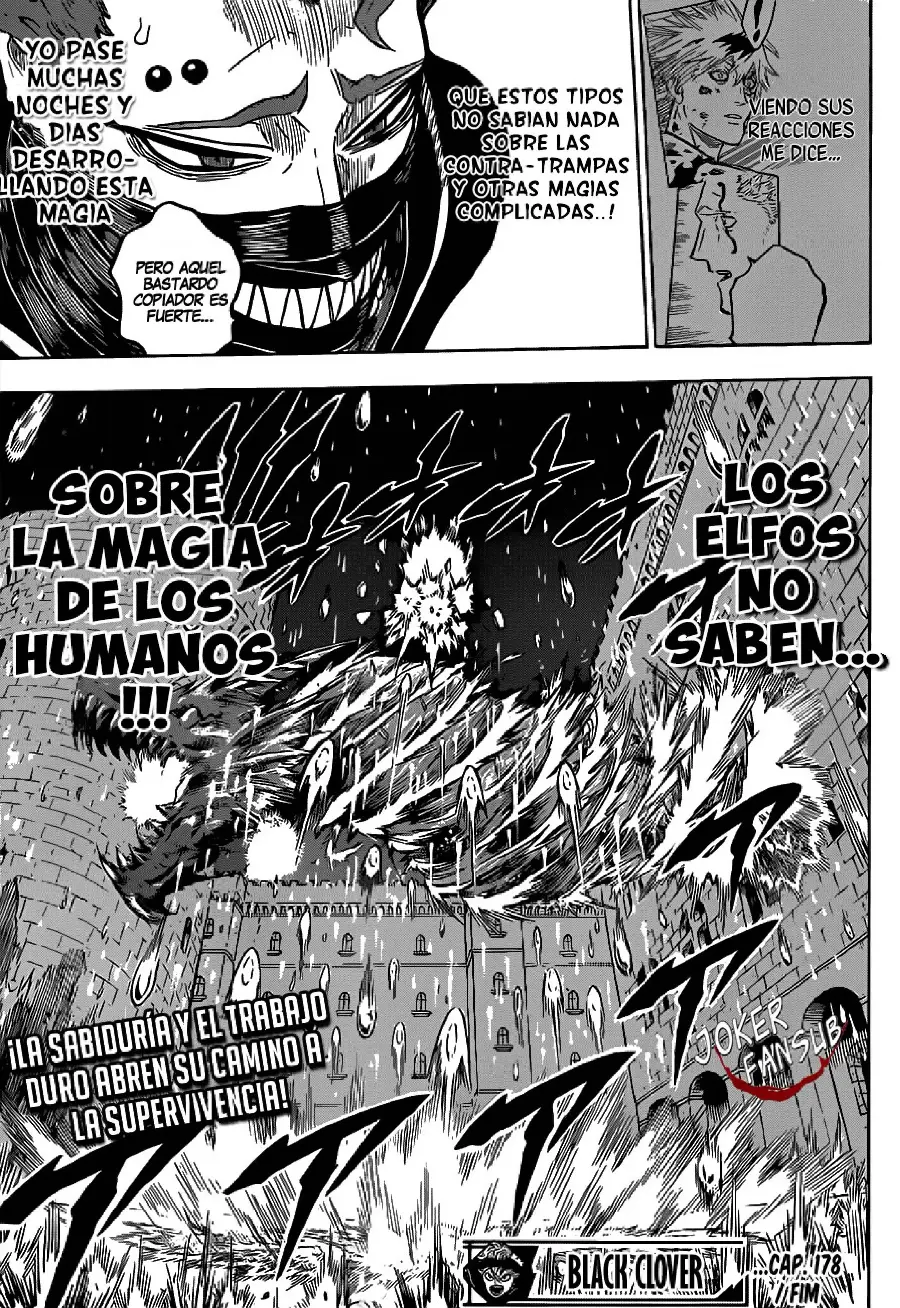 Black Clover capítulo 178, página 14