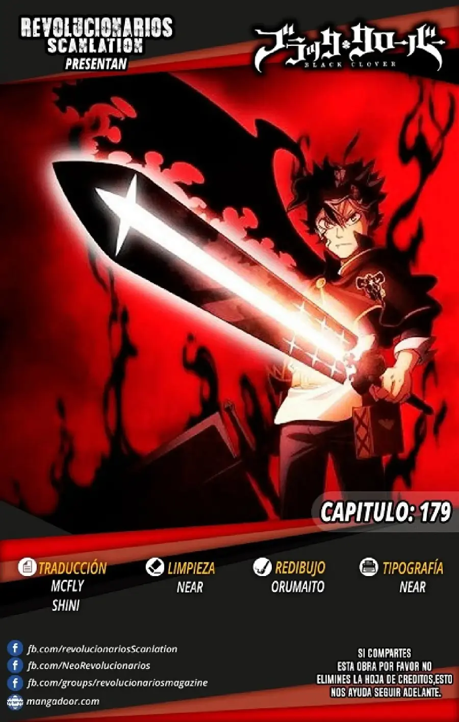 Black Clover capítulo 179, página 1