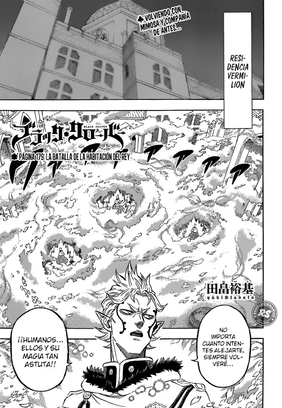 Black Clover capítulo 179, página 2