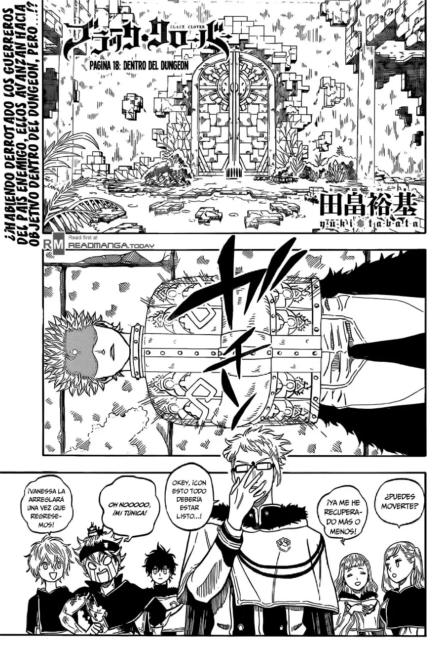 Black Clover capítulo 18, página 2