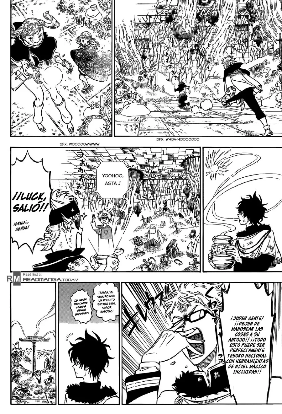 Black Clover capítulo 18, página 6