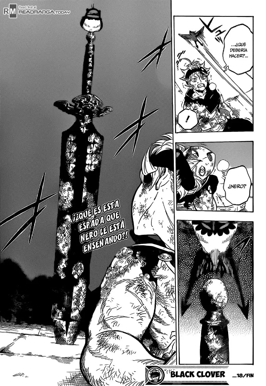 Black Clover capítulo 18, página 18