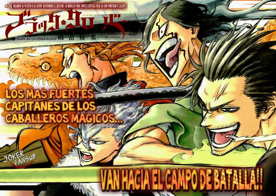 Black Clover capítulo 180, página 2