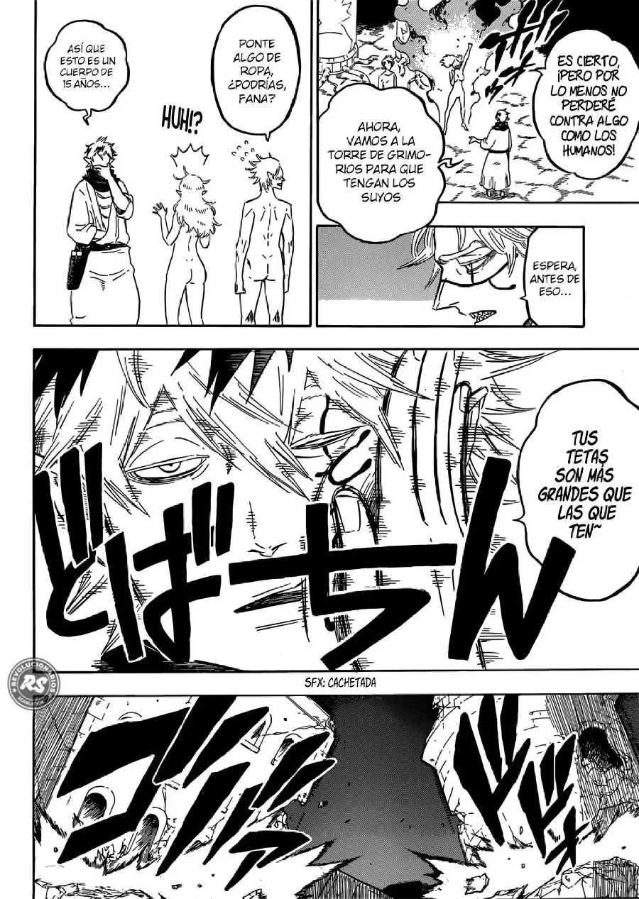 Black Clover capítulo 182, página 4