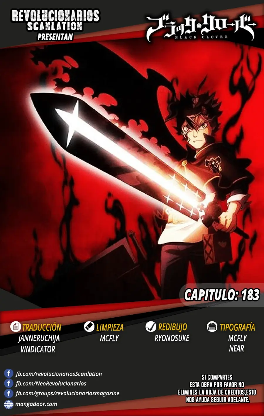 Black Clover capítulo 184, página 1