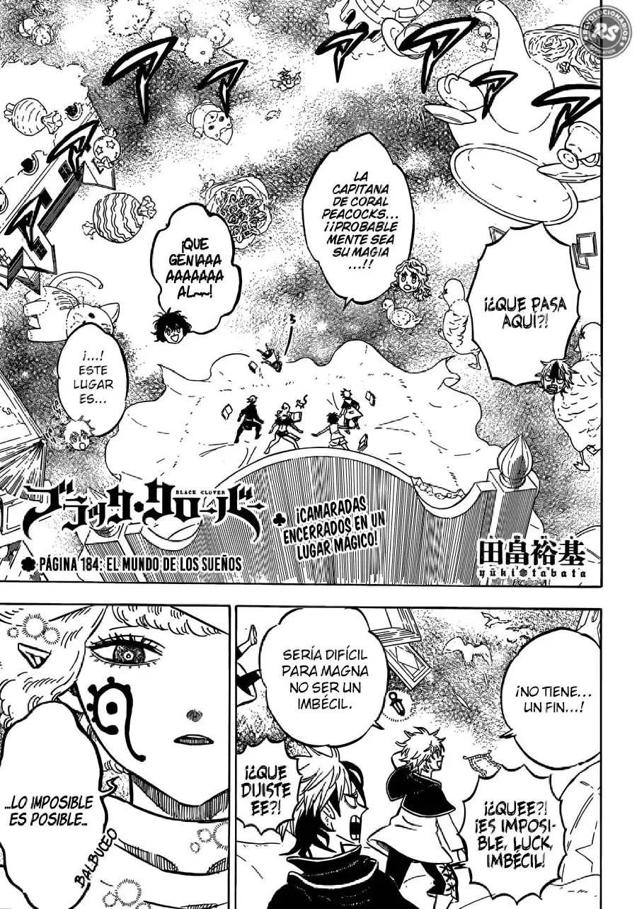 Black Clover capítulo 184, página 2