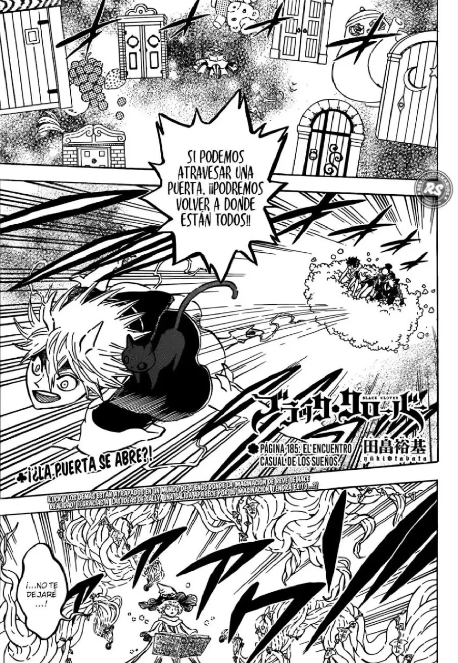 Black Clover capítulo 185, página 1