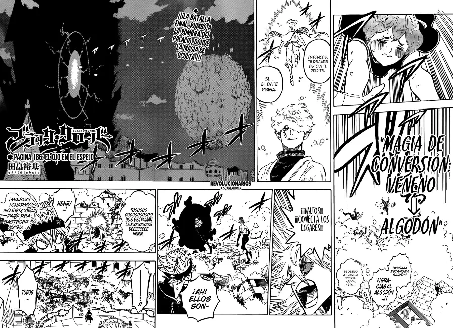 Black Clover capítulo 186, página 3