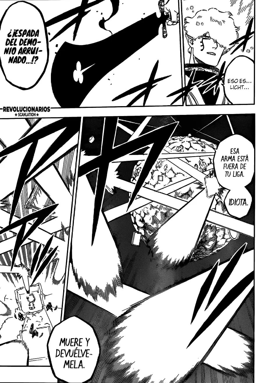 Black Clover capítulo 186, página 11