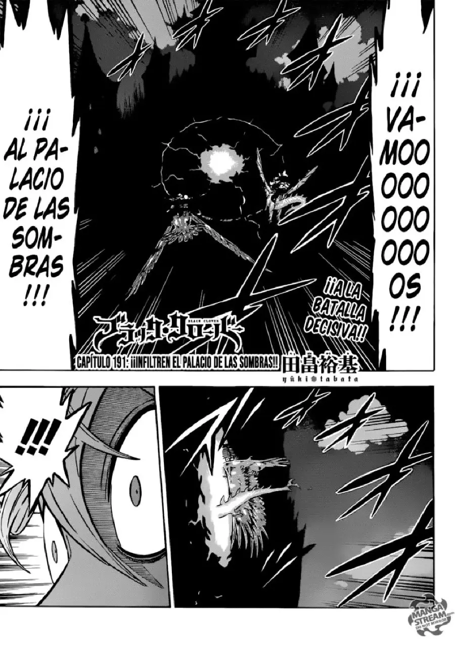Black Clover capítulo 191, página 1