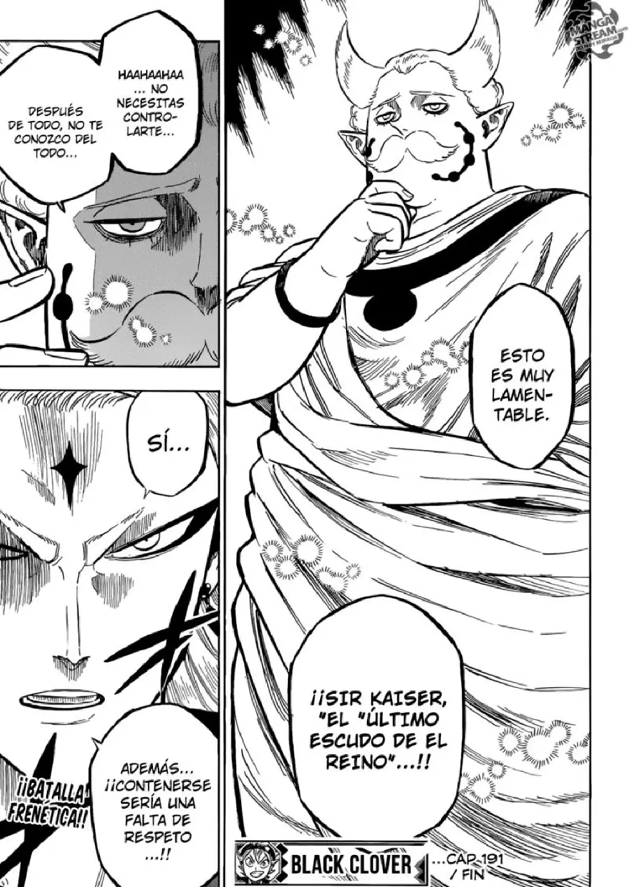 Black Clover capítulo 191, página 13