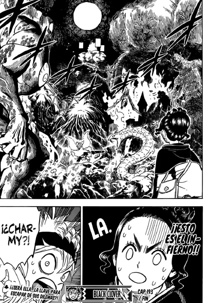 Black Clover capítulo 193, página 13
